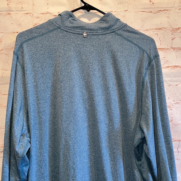 Nike Men drifit element 1/2 zip running top shirt long sleeve blue XL reflective - Picture 6 of 10